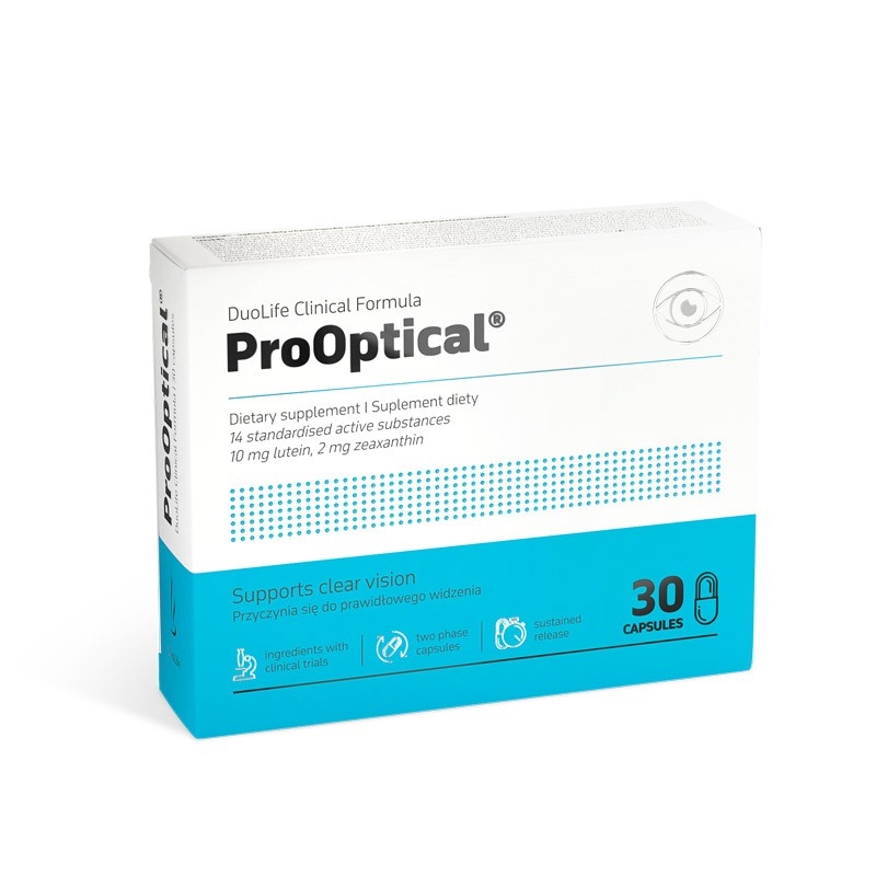 DuoLife ProOptical 30 kaps. 30dni - na wzrok i mikrokrążenie oczne