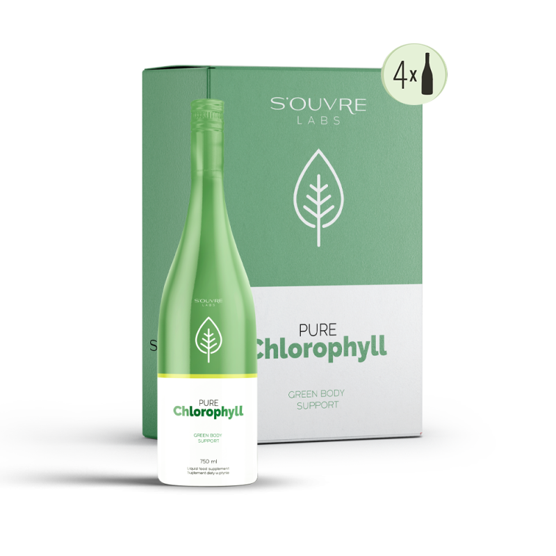 4x Pure Chlorophyll Souvre 750ml